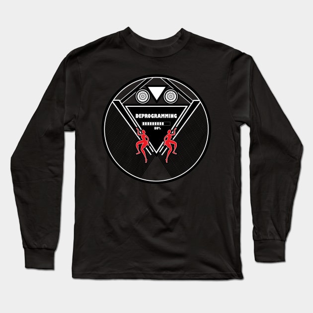 Dapper Deprogramming Long Sleeve T-Shirt by dapperWeirdo